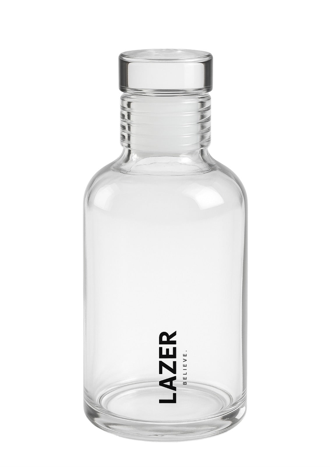 Lazer Pure Borosilicate Glass Water Bottle 300ml – BPA-Free, Eco-Friendly, Durable & Leak-Proof Transparent Bottle