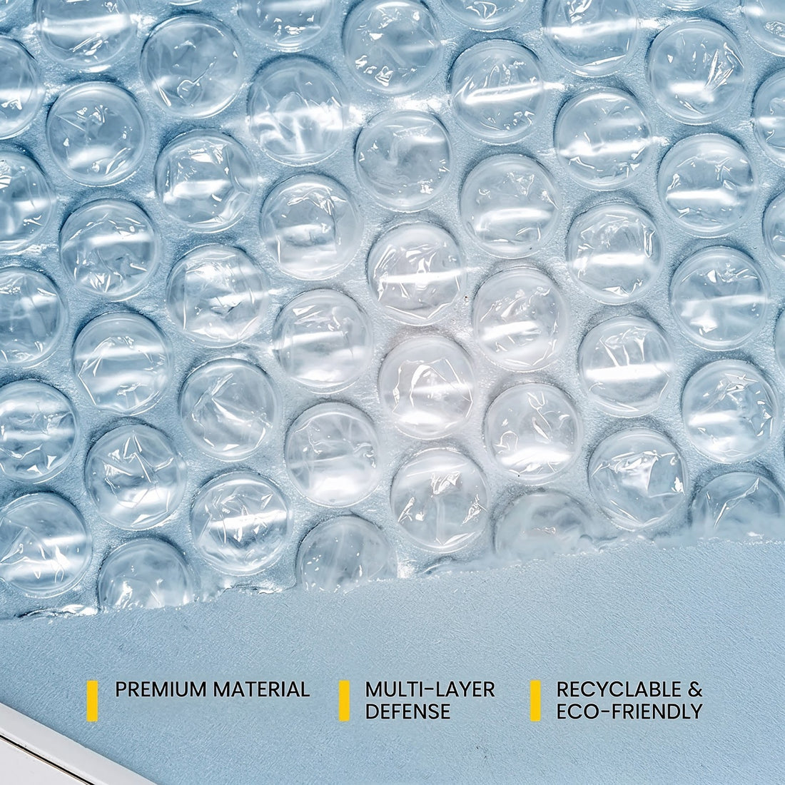 Lazer 50 GSM Pack of 2 Bubble Wrap Roll – 1 Ft Wide x 15 Ft Long, Thick Cushioning for Shipping, Moving & Storage