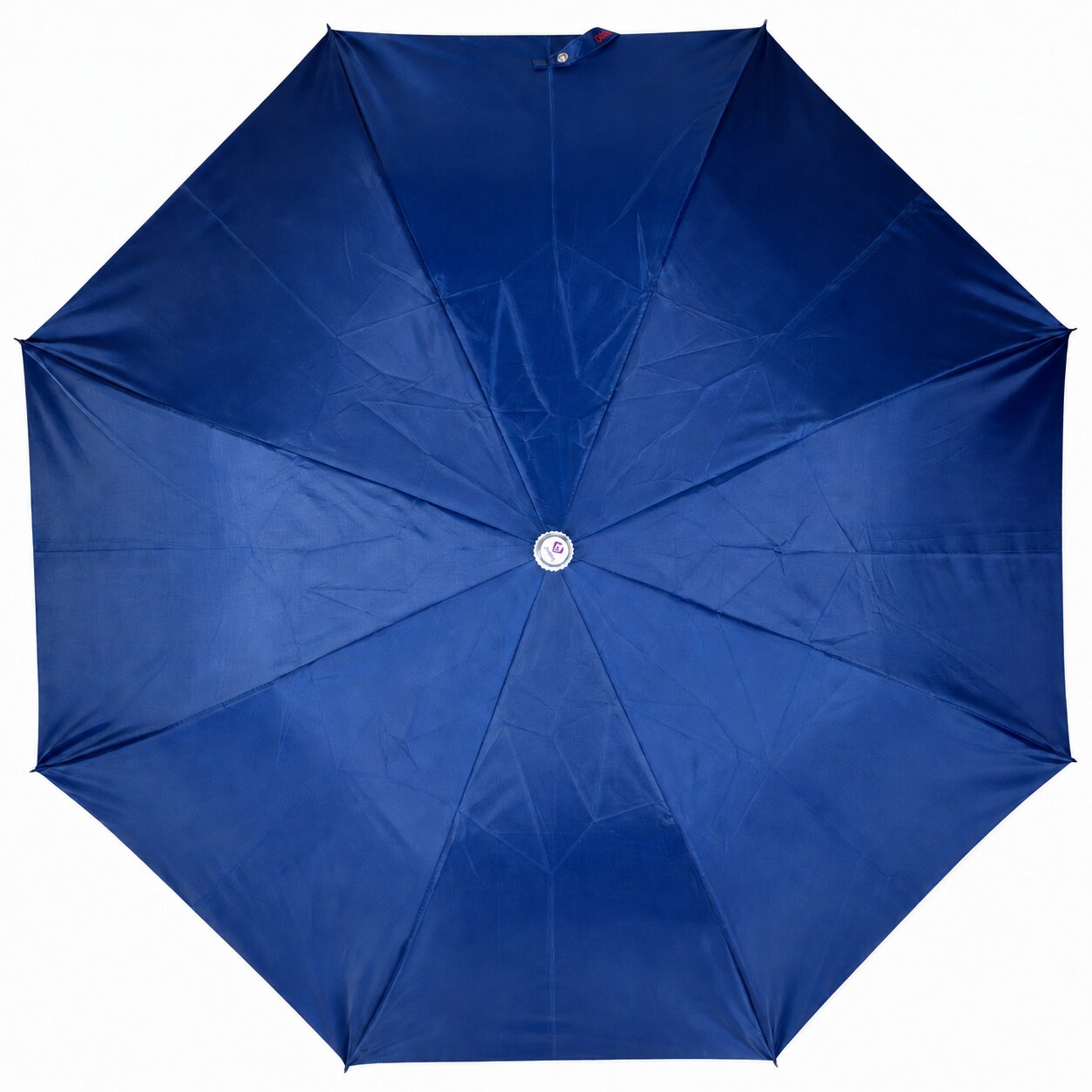 Lazer Shine 2-Fold 42 Inches Umbrella – Auto Open, Waterproof, Windproof, UPF 50+ Sun Protection, Large Compact Umbrella for Men, Women & Kids, Navy Blue