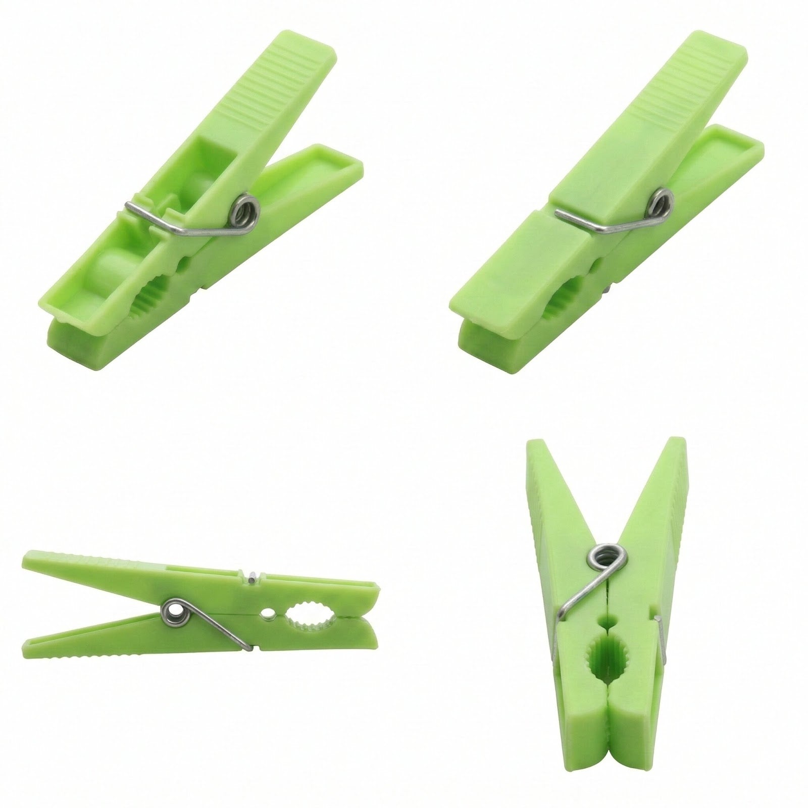 Lazer Multicolor Cloth Clips Set of 12 | Multipurpose Non-Slip Plastic Clothes Pegs | Strong Cloth Hanging & Drying Pins