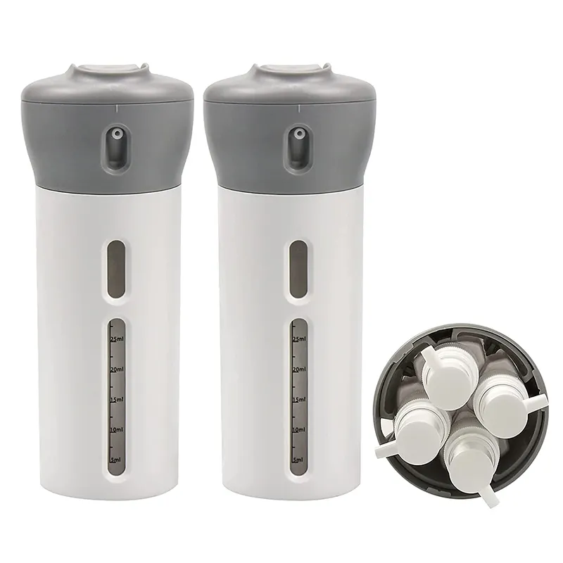 Lazer Travel Bottle Dispenser Set (40 ml Each)