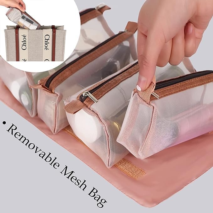 Lazer 4 in 1 Detachable Cosmetic Travel Pouch