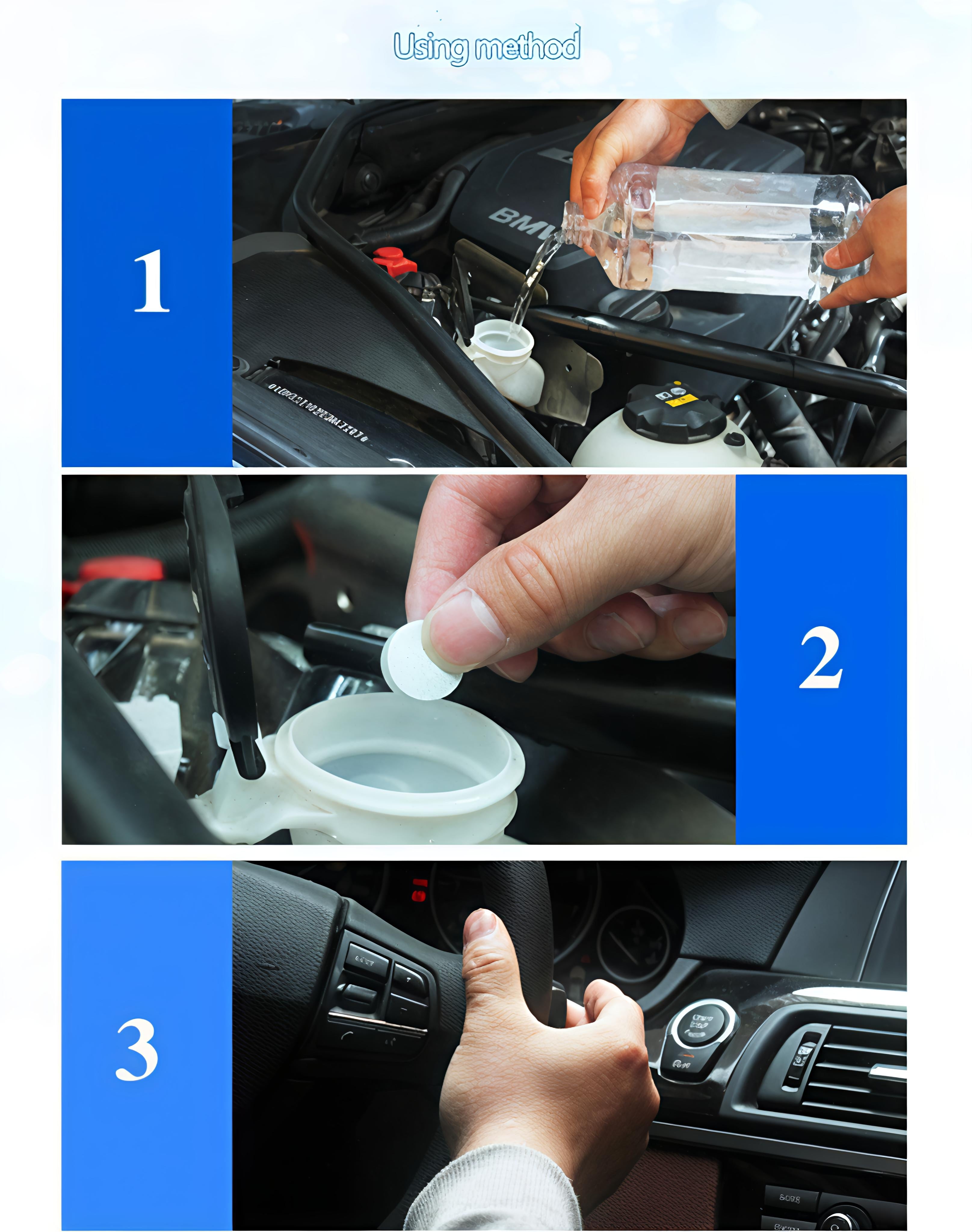 Lazer Glass Cleaner Tablets