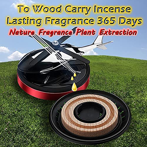 Lazer Helicopter Solar Car Air Freshener Aromatherapy Car Interior Decoration Accessories Perfume Diffuser (Black)