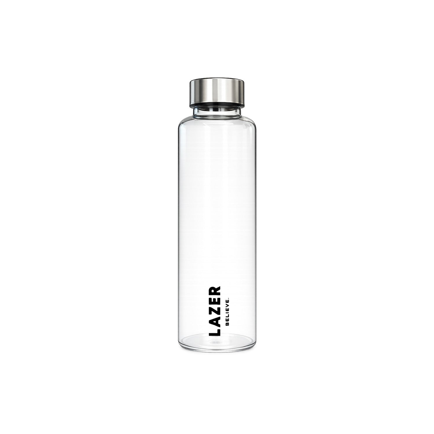 Lazer Pure Borosilicate Glass Water Bottle 500ml – BPA-Free, Eco-Friendly, Durable & Leak-Proof Transparent Bottle