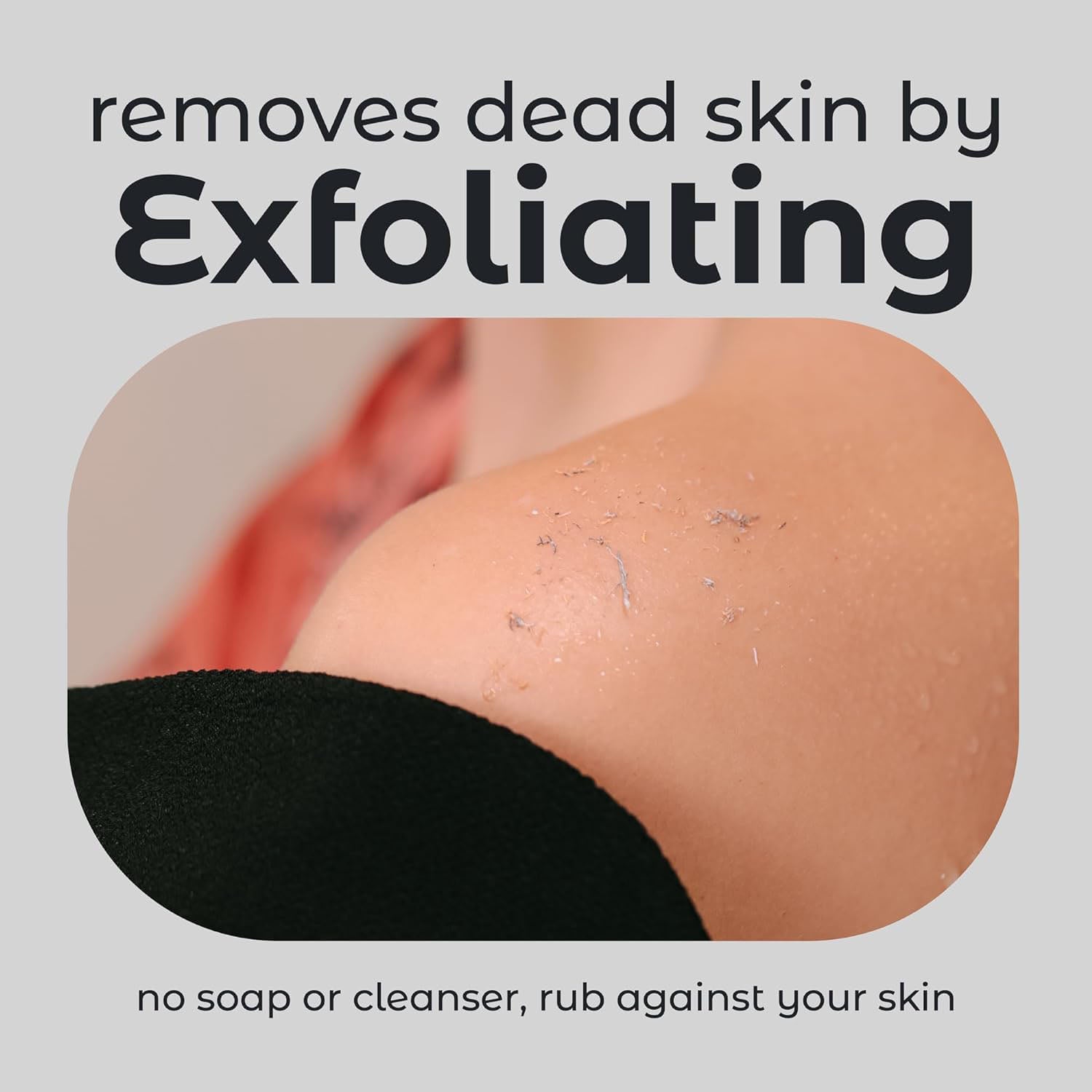 Lazer Exfoliating Body Scrub Bath Hand Gloves