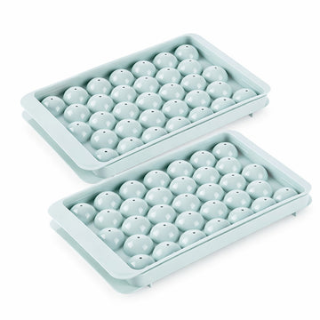 Lazer Mini Round Ice Tray Set (Plastic)