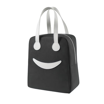 Lazer Polyester Smiley Face Lunch Bag (8.5 ltrs)