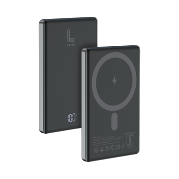 Lazer MagSleek 20W 5000 mAh Power Bank