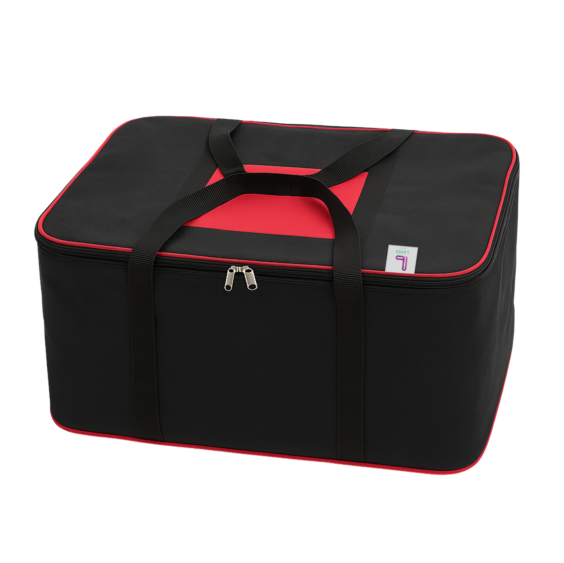 Lazer Large Moisture Proof Nylon Large Size Organizer with Zippered Closure Underbed Storage Bags For Clothes (54 x 46 x 28 cm)