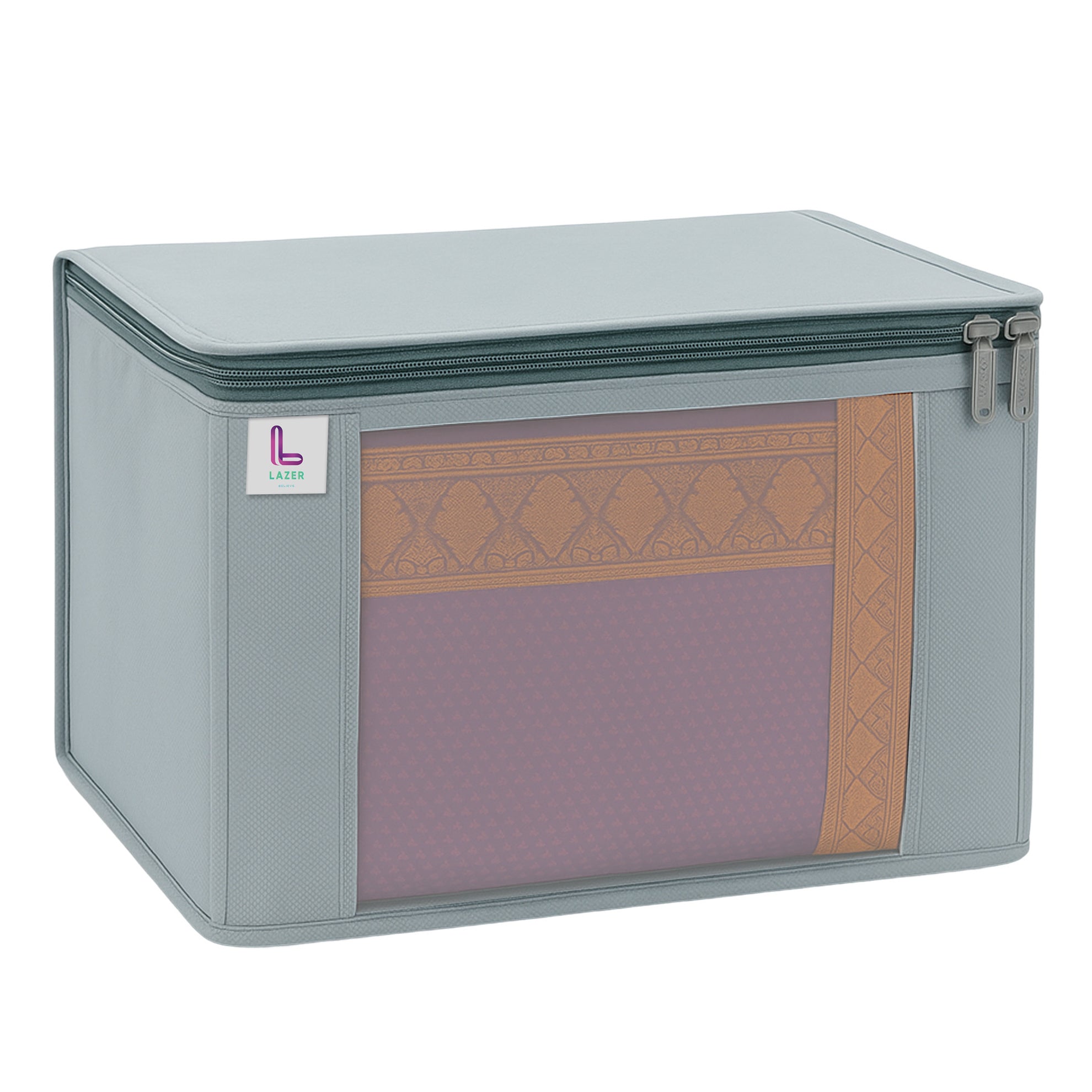 Lazer Polyester Non Woven Saree Organizer