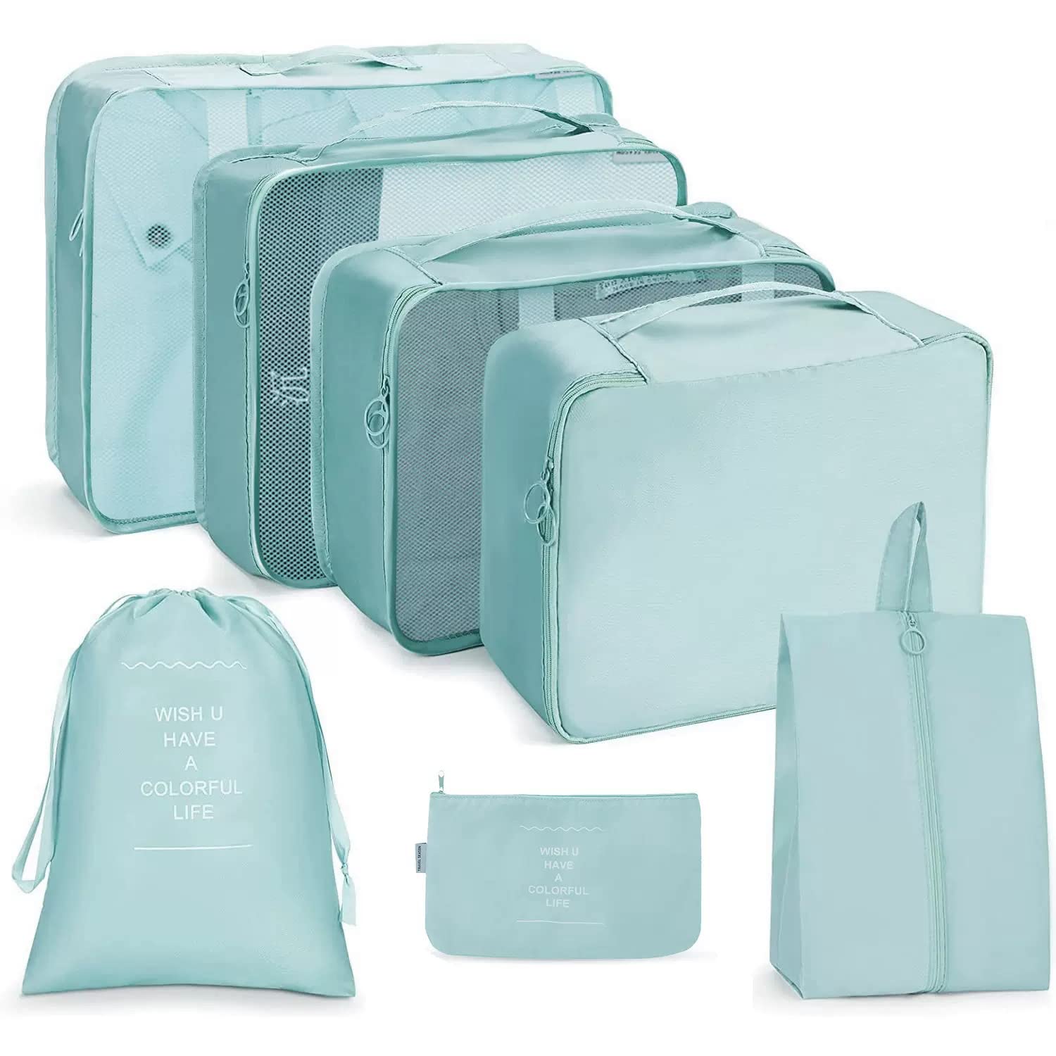 Lazer Polyester Luggage Storage Organiser Set