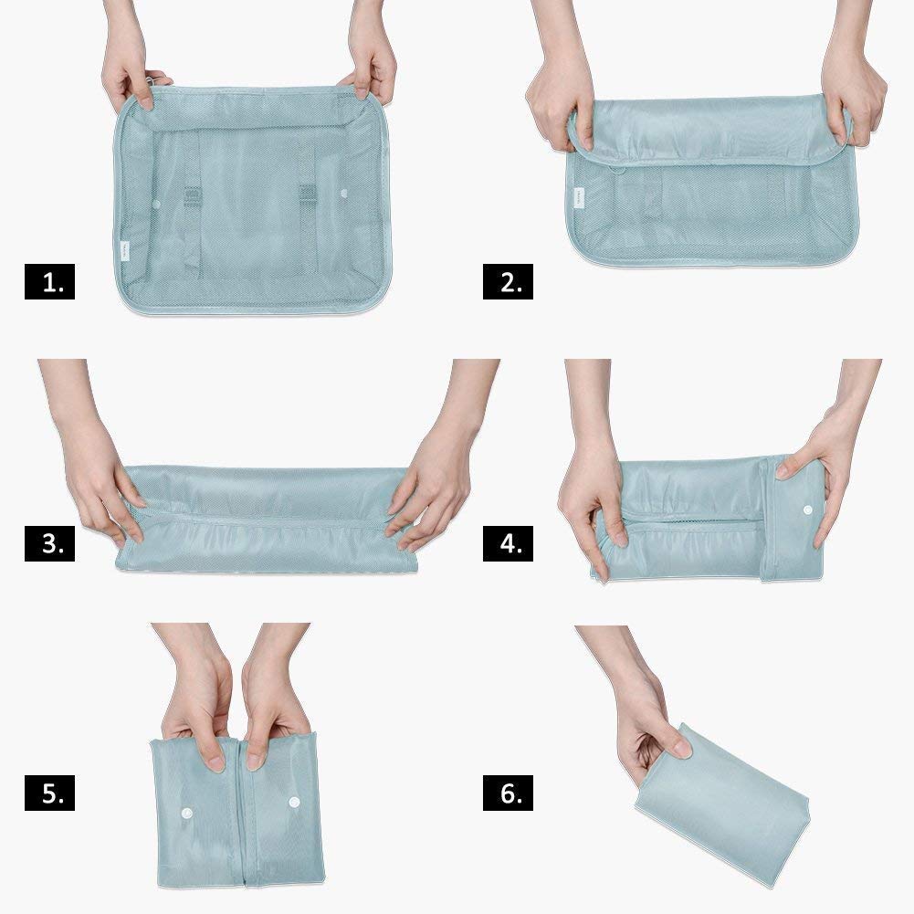 Lazer Polyester Luggage Storage Organiser Set