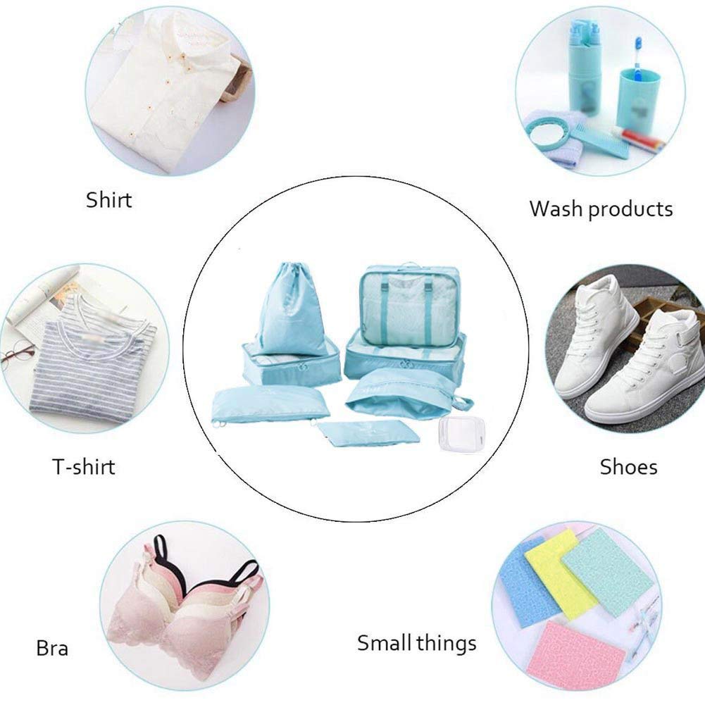 Lazer Polyester Luggage Storage Organiser Set
