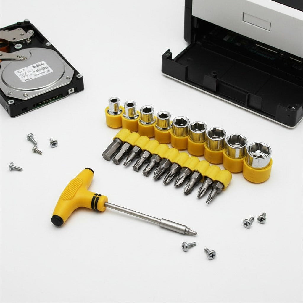 Lazer T-Type Wrench Spanner & Magnetic Screwdriver Tool Kit