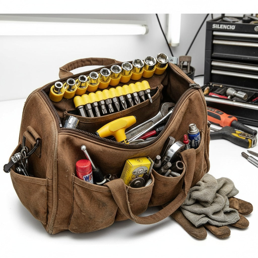 Lazer T-Type Wrench Spanner & Magnetic Screwdriver Tool Kit