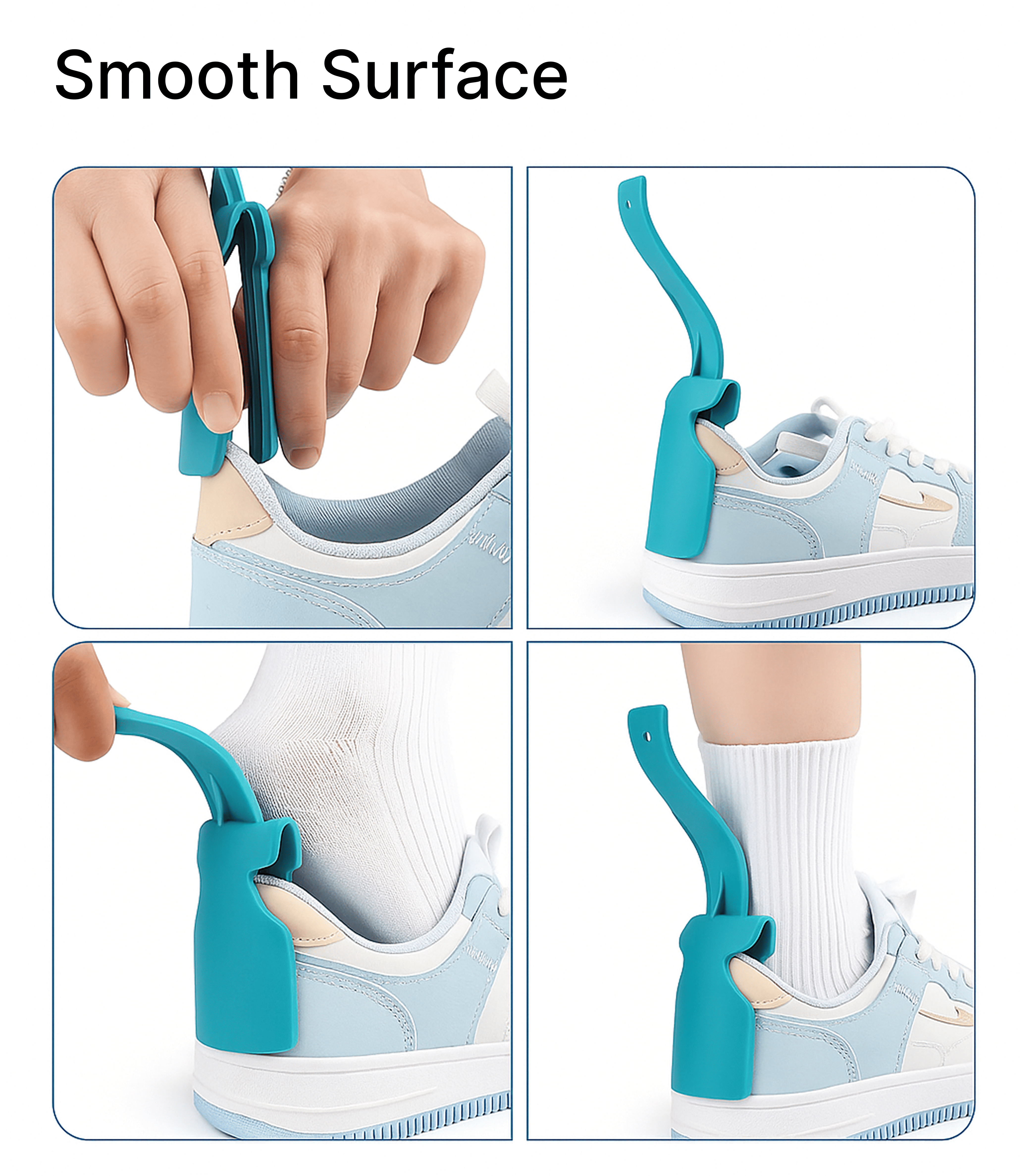 Lazer Portable Sock Slider Shoe Horn