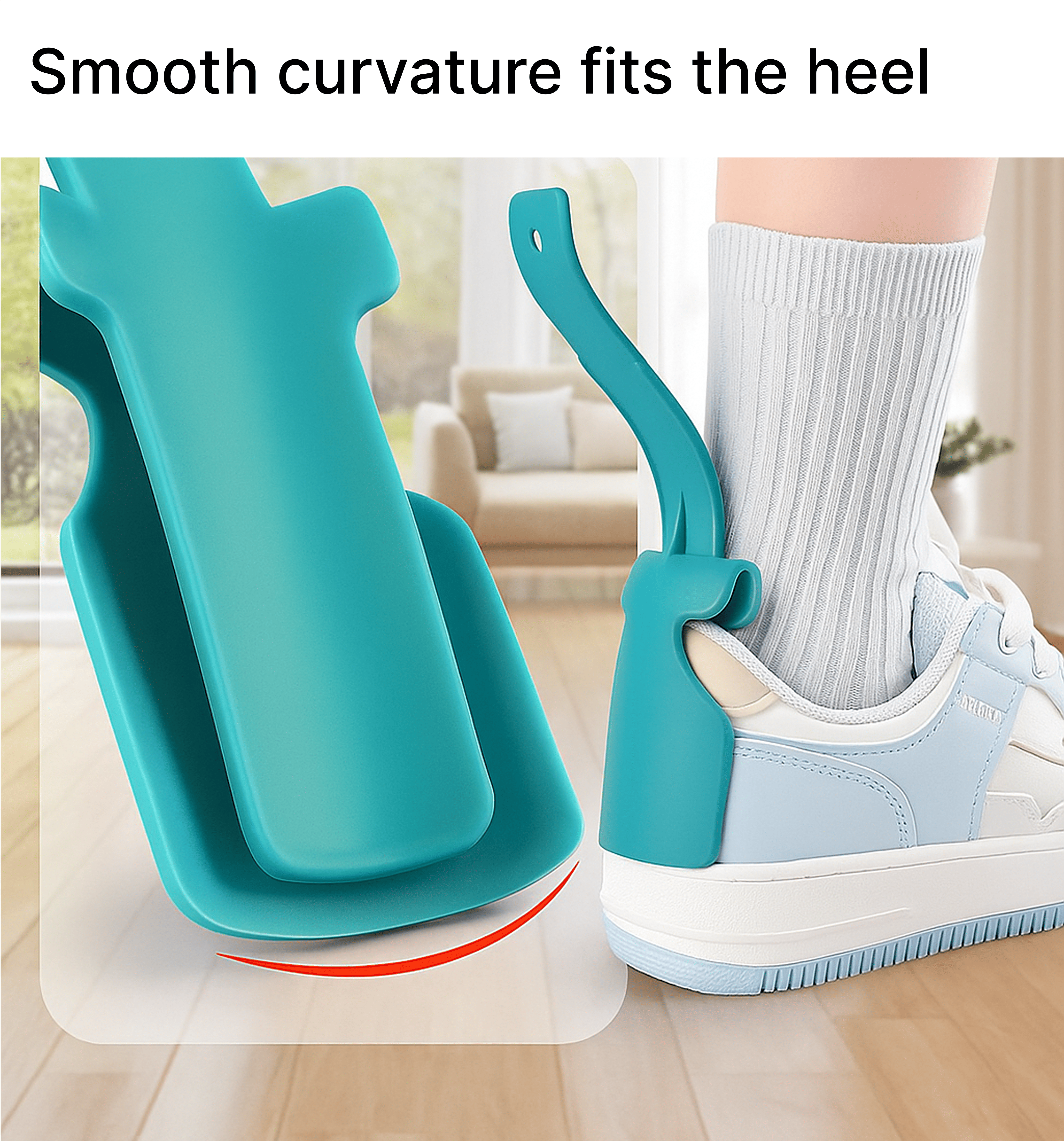 Lazer Portable Sock Slider Shoe Horn