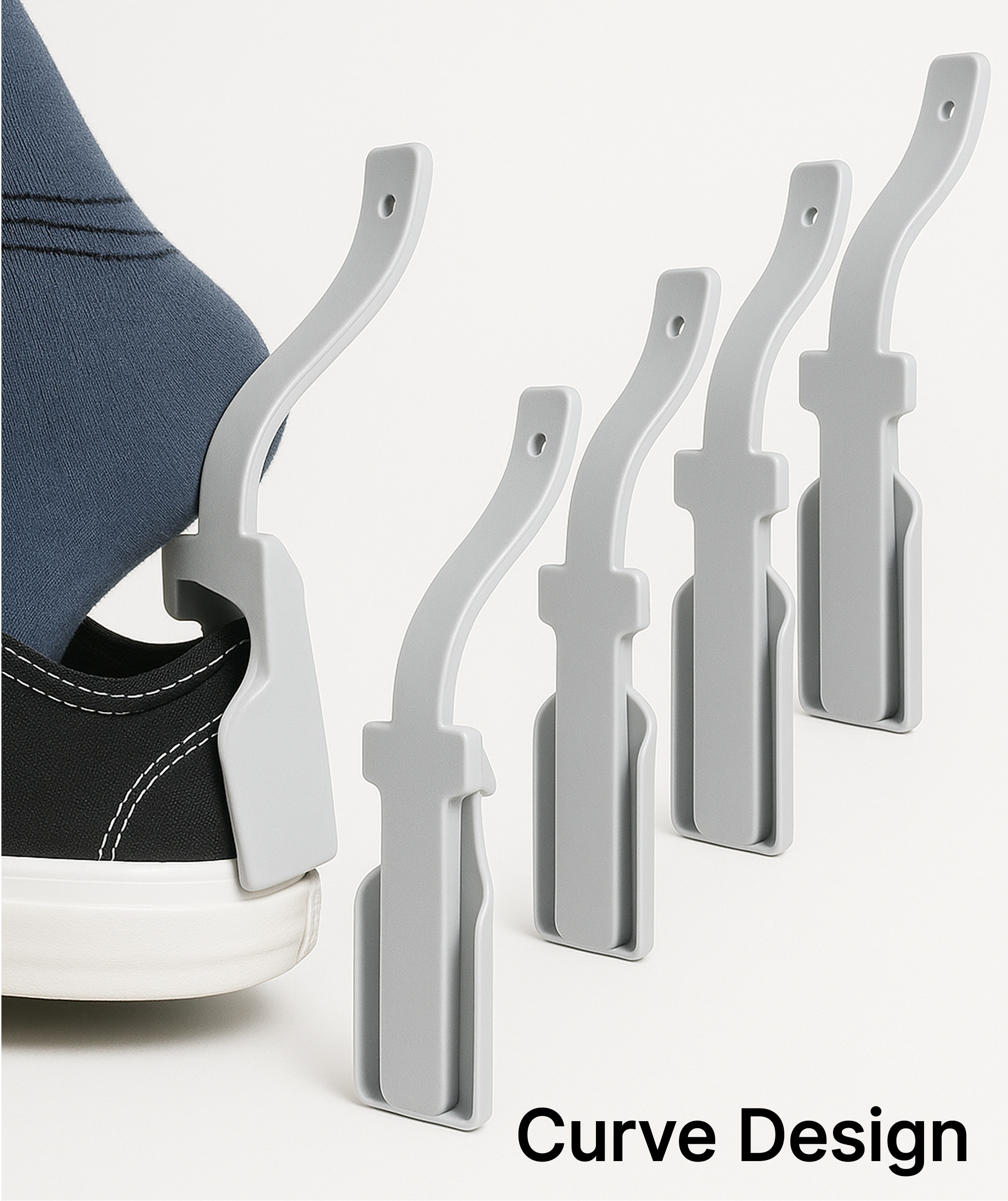 Lazer Portable Sock Slider Shoe Horn