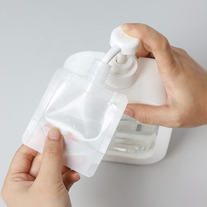 Lazer Refillable Squeeze Pouch (Transparent)