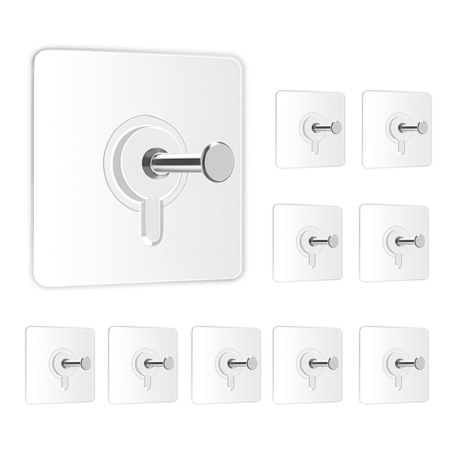 Lazer Heavy Duty Self Adhesive Wall Hooks