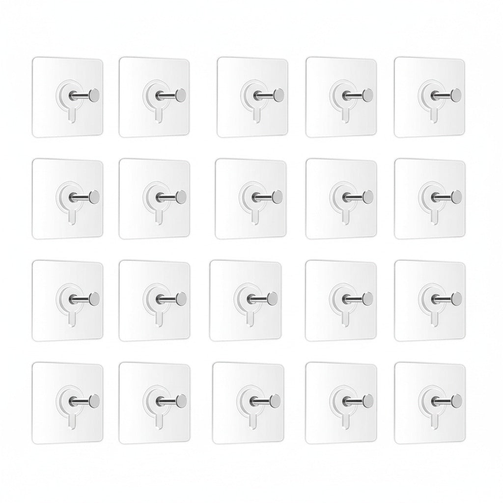 Lazer Heavy Duty Self Adhesive Wall Hooks