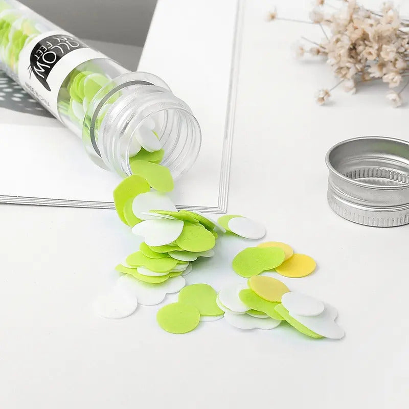 Lazer Flower Design Portable Paper Soap
