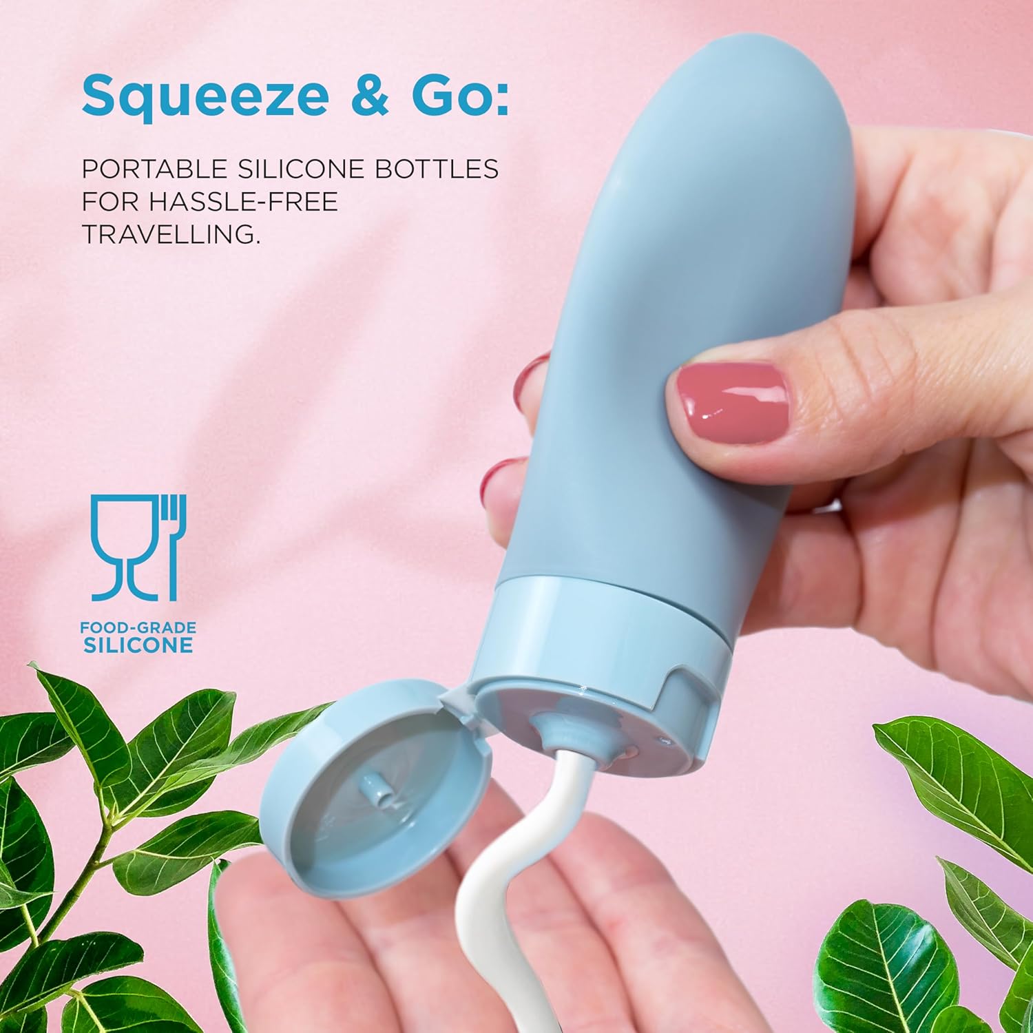 Lazer Toiletries Travel Bottle Set