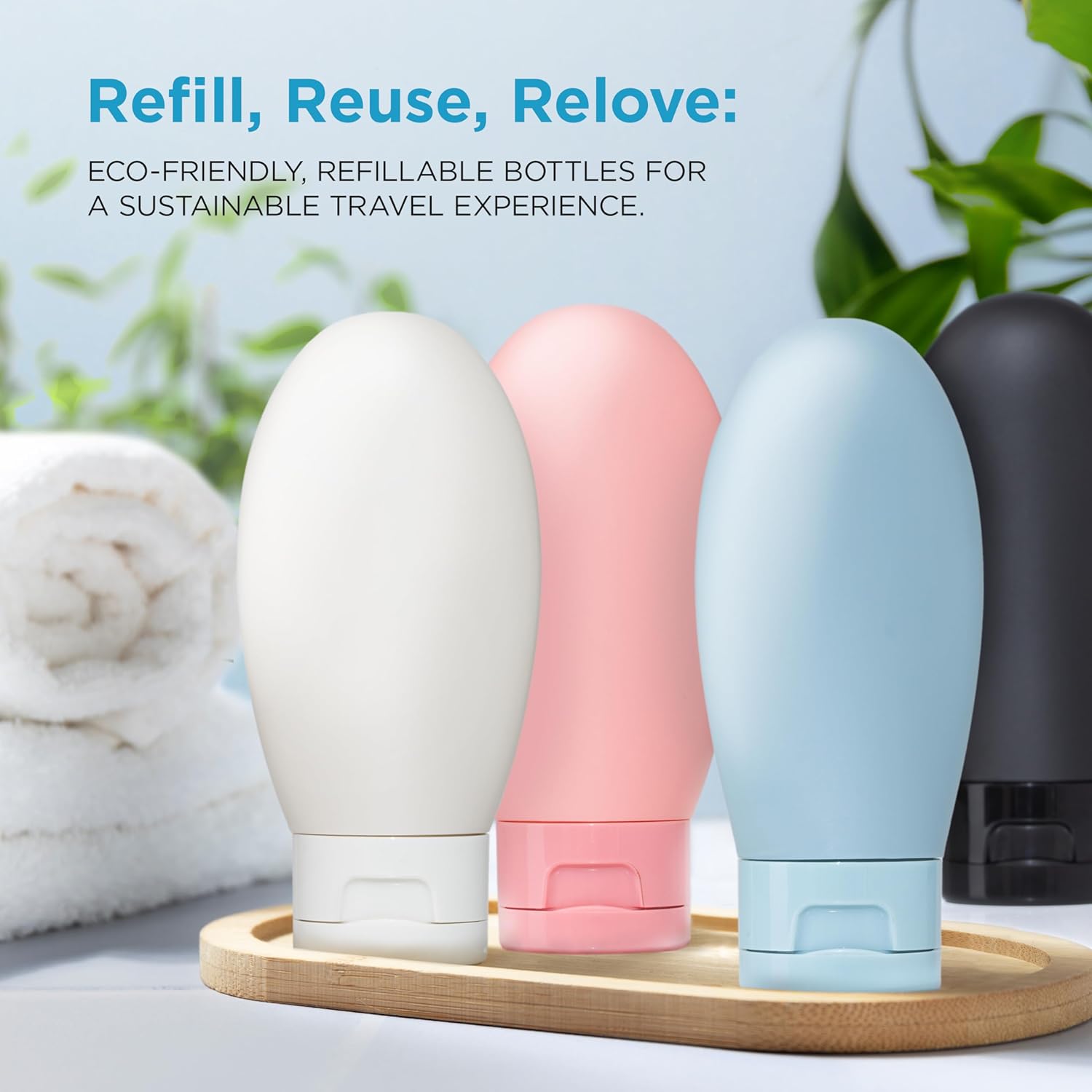 Lazer Toiletries Travel Bottle Set