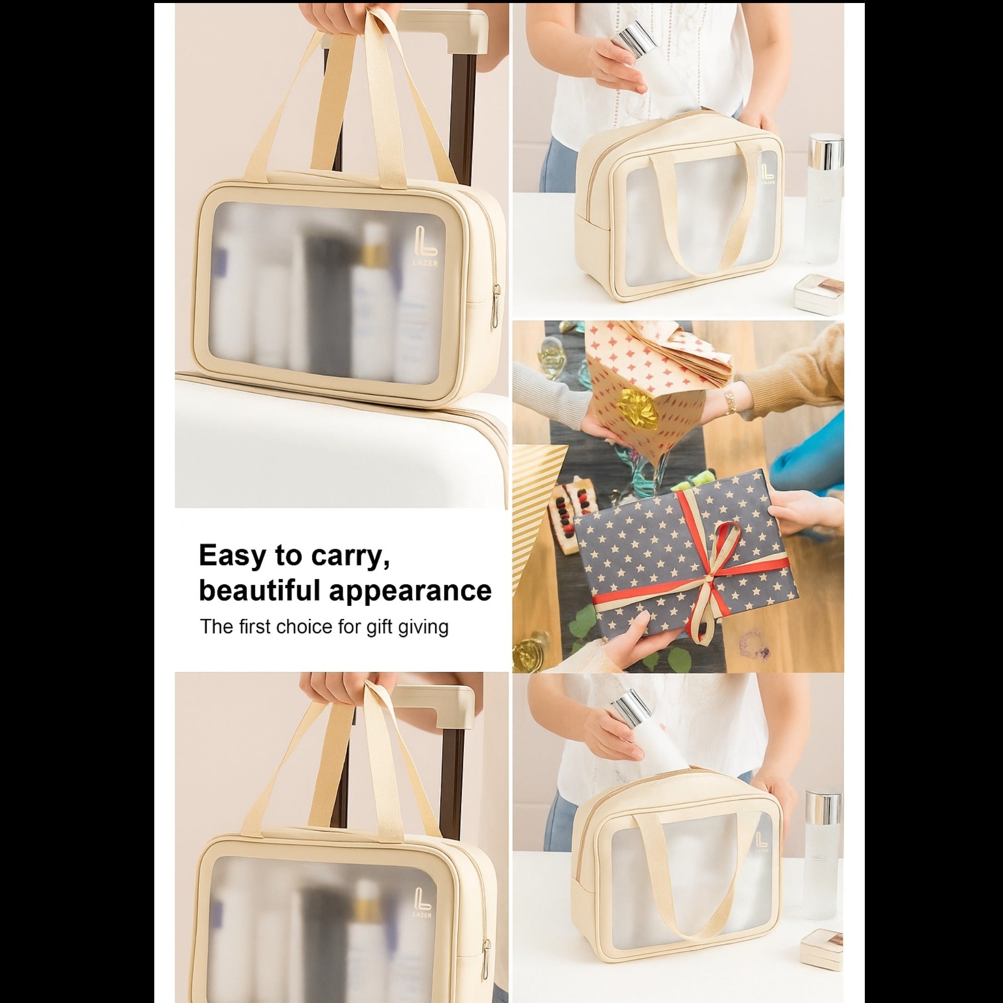 Lazer Travel Pouch Washbag Set