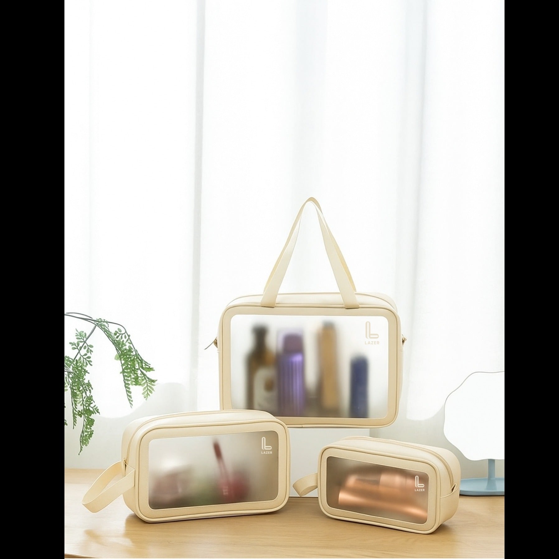 Lazer Travel Pouch Washbag Set