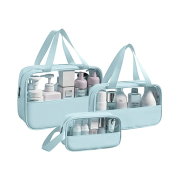 Lazer Half Transparent Travel Pouch