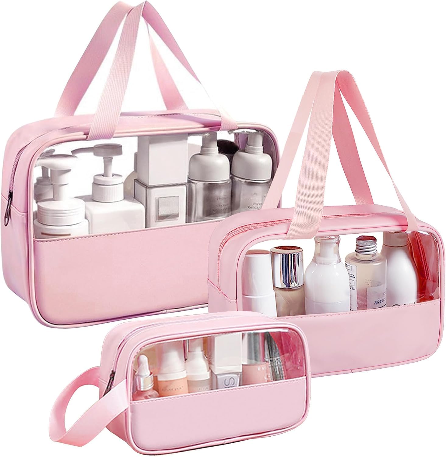 Lazer Half Transparent Travel Pouch