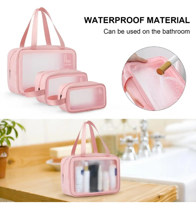 Lazer Makeup Travel Pouch Washbag