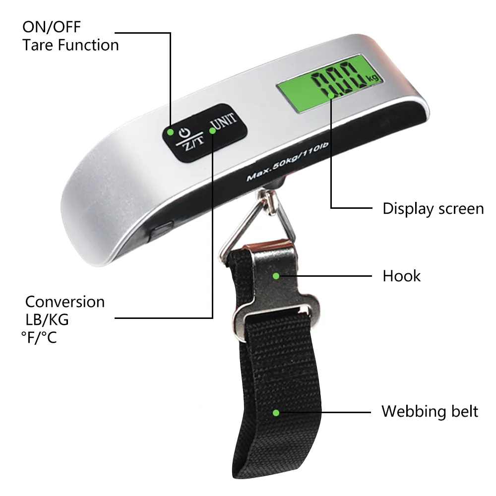 Lazer Luggage Weighing Scale