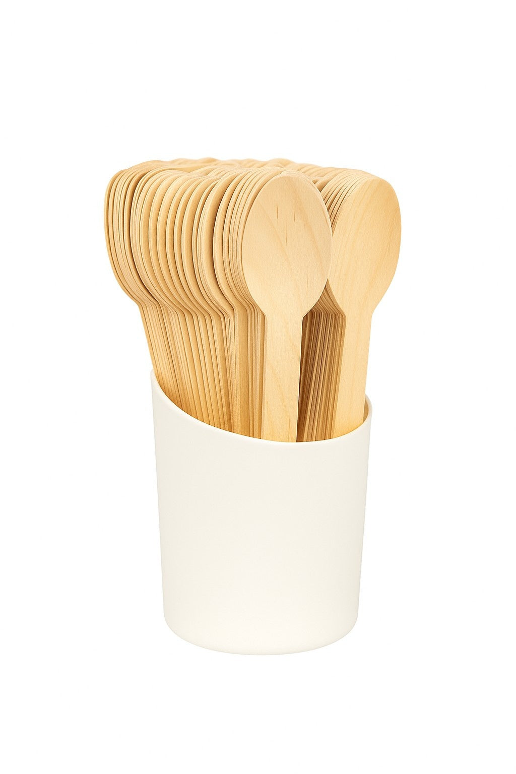 Lazer Multipurpose Natural Wooden Disposable Spoon